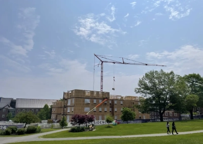Colby College – Hybrid Mass Timber & Pre-Fab Framing – Student Housing