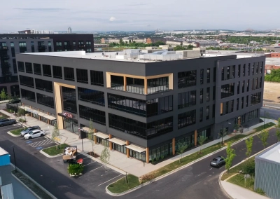40TEN – Mass Timber Install – Mixed-Use